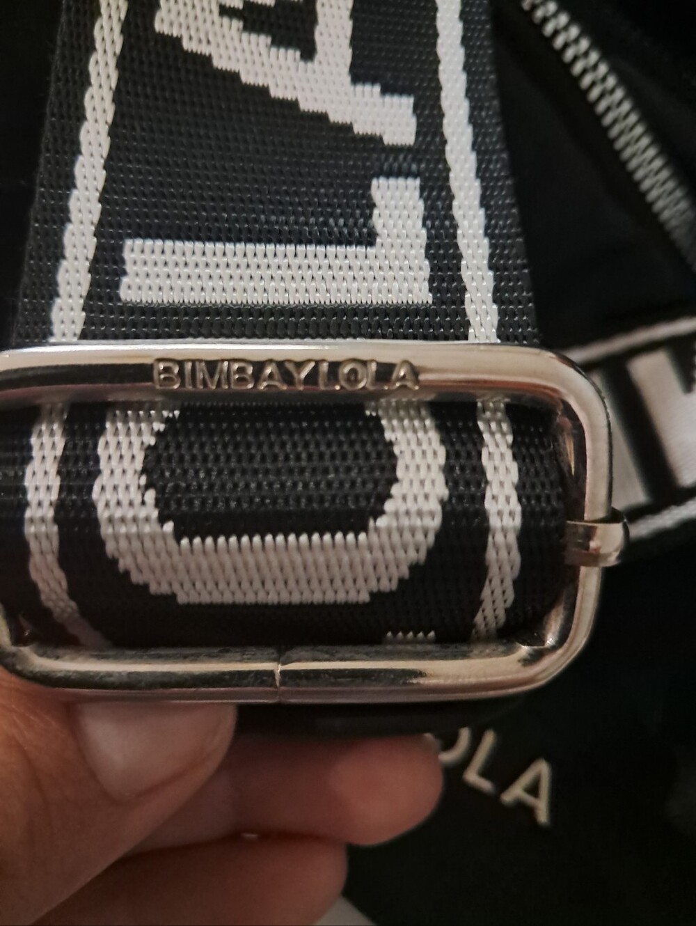 Bimba Y Lola Black Crossbody - Picture 3 of 4